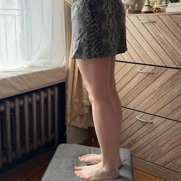 Steve Madden Snake Skin Print Skirt - Picture 4 of 5
